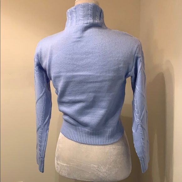 🔴Cable Knit Sweater Blue - Picture 5 of 5
